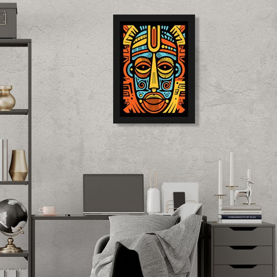 African Mask XVI