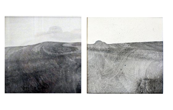 landscape diptych