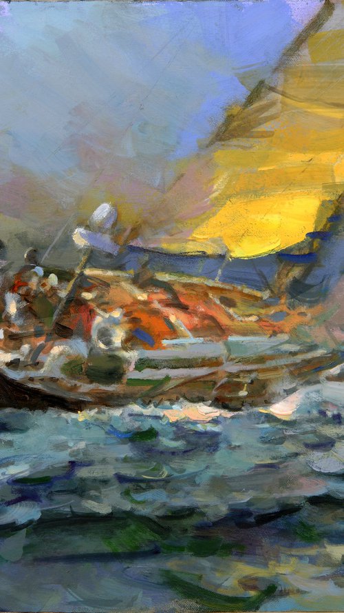 "Against the wind" by Eugene Segal