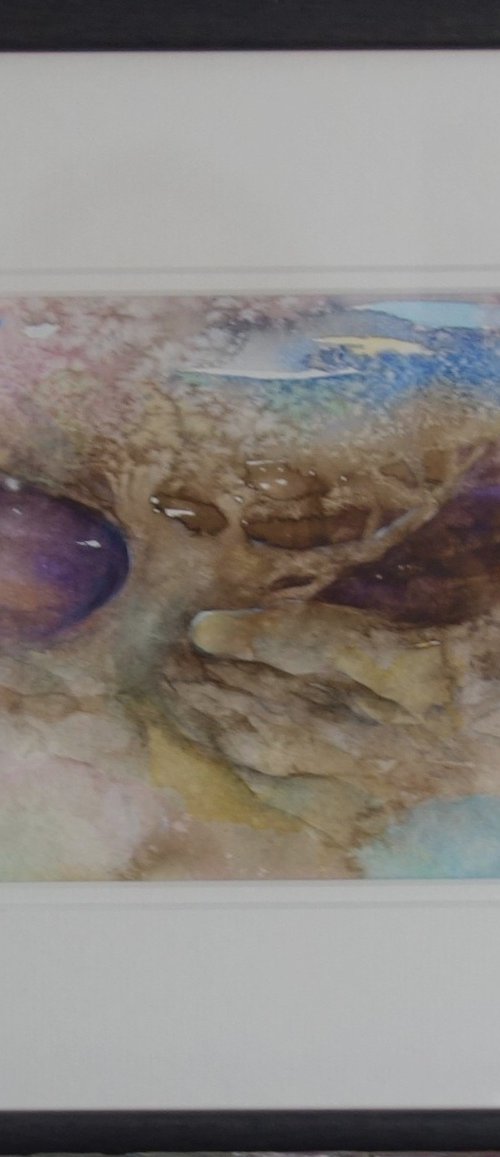 Apple Tree and Old Wall by Jane  Elizabeth Cullum