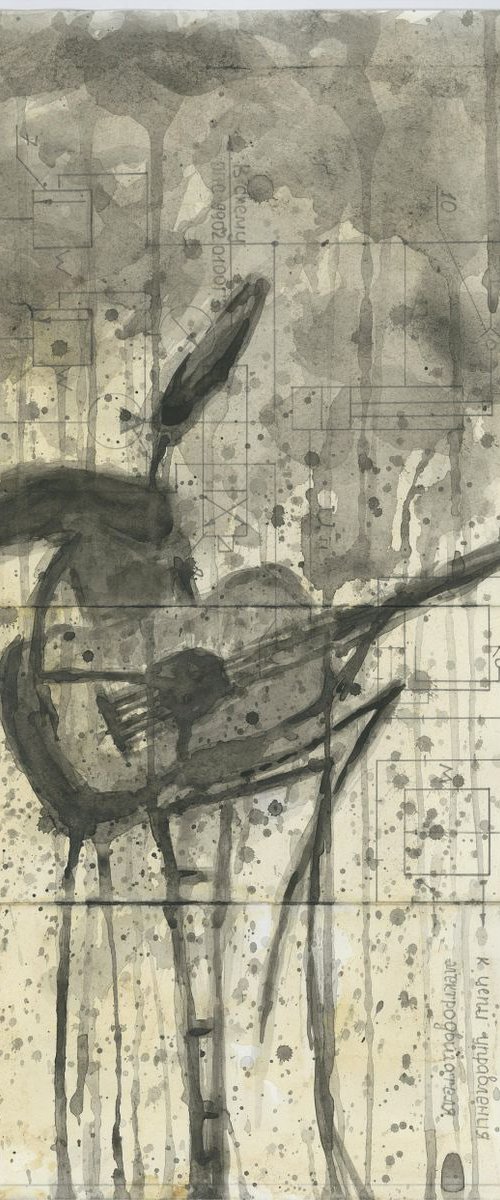 GUITAR. A SERIES OF WORKS "MUSIC OF THE RAIN" by Eugene Gorbachenko