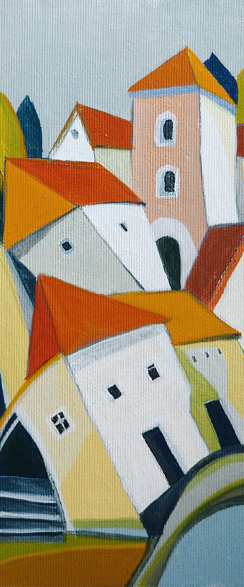 The Small Town by Aniko Hencz