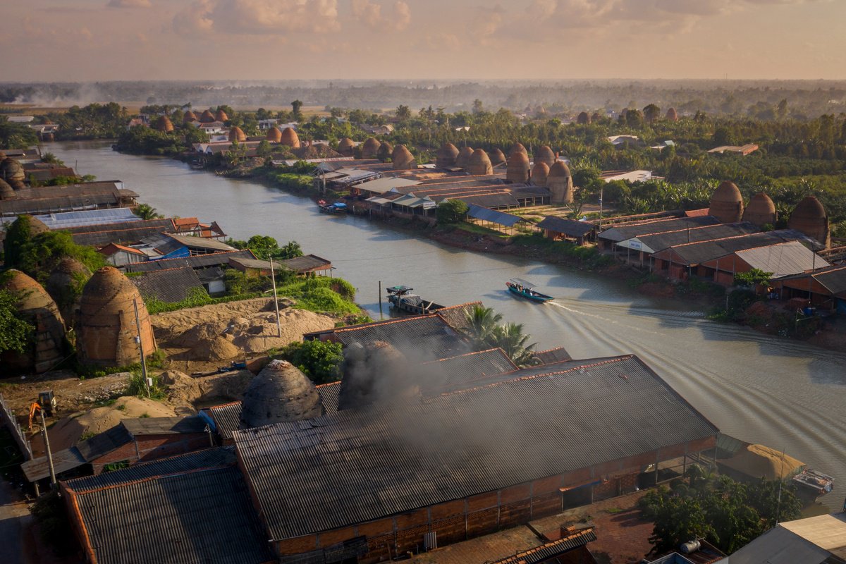 Photorealistic Landscape Photograph By Serge Horta, 40 X 27", Kingdom Of Bricks, Original Artwork