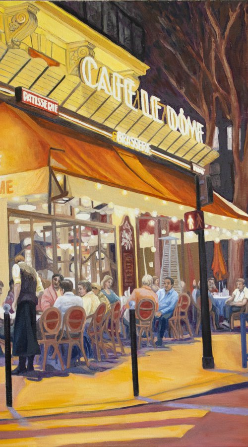 Cafe Le Dome by Sandra Bryant