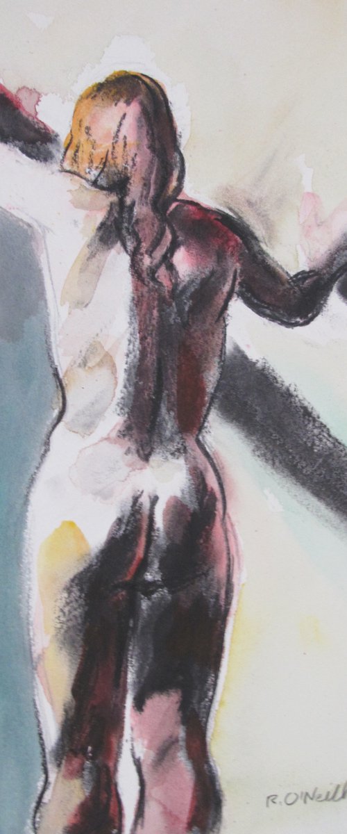 standing female nude by Rory O’Neill