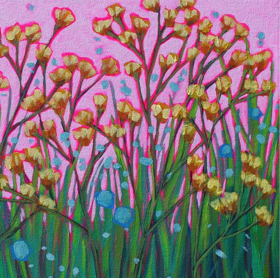 Yellow Blooms on a Sunny Day
