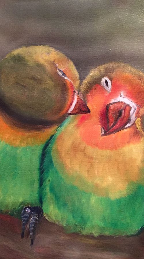 Love Birds by Timea  Valsami