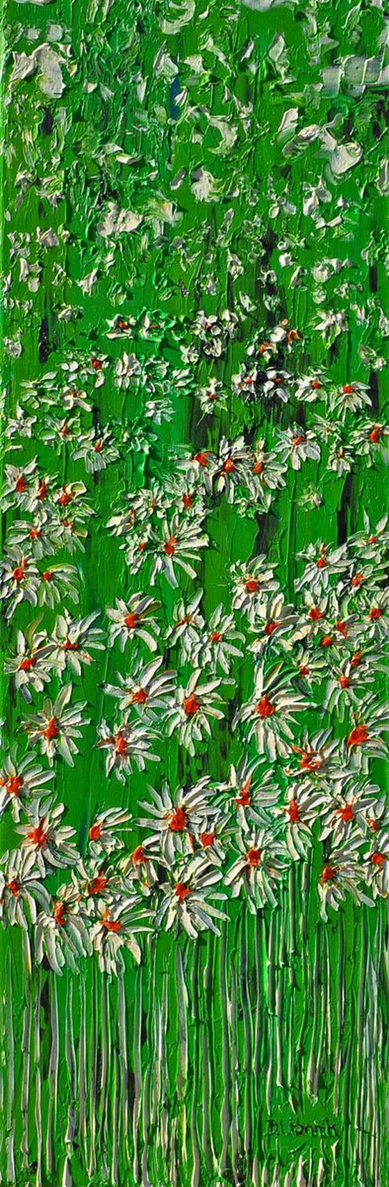 Daisies In The Grass 1