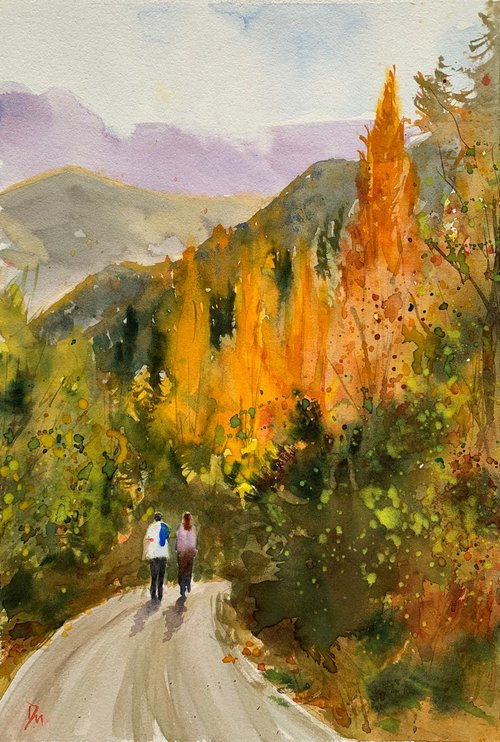 Wanaka autumn by Shelly Du