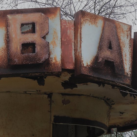 #58. Pripyat. Behind bus station 1 - XL size