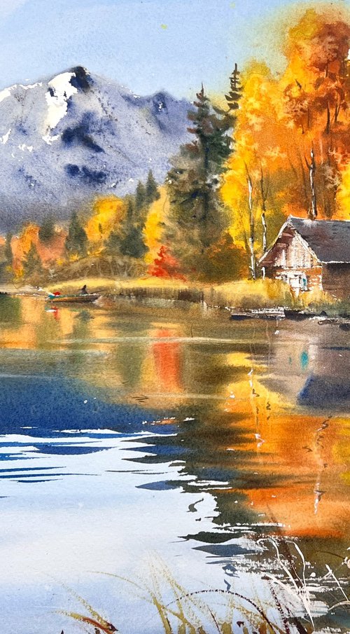 Mountain Solitude by Eugenia Gorbacheva