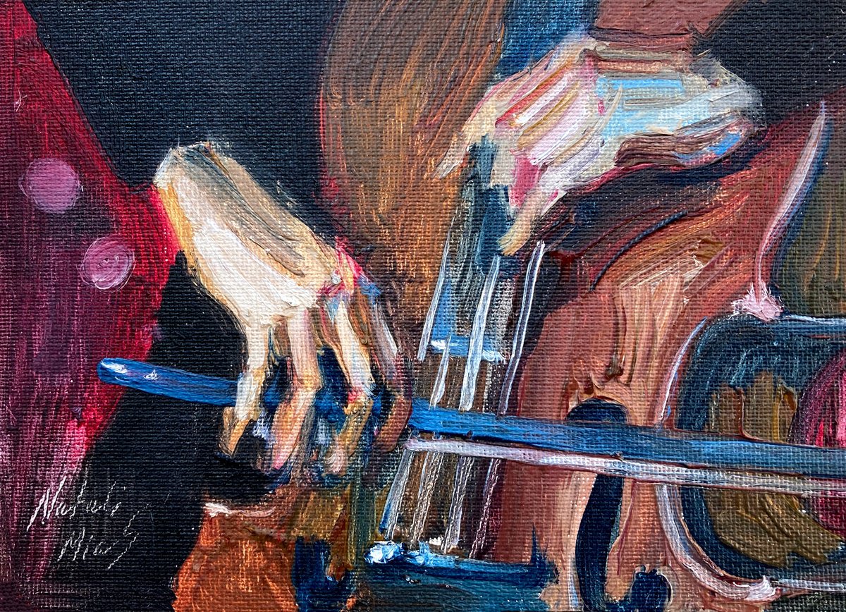 The Strings Of The Soul By Natalia Miasnikova, 7 X 5, Artwork For Sale On Artfinder