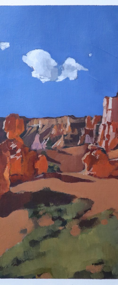 Hiking in Bryce Canyon by Elena Nabokova