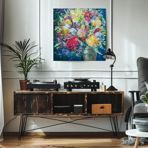 Flowers in vase 3