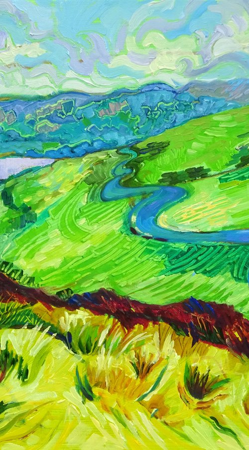 Lake District Landscape by Mary Kemp