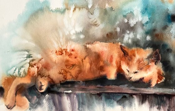 Sleeping Cat
