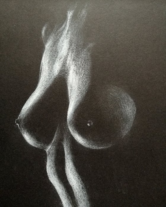 Nude noir #255 (21X29)cm