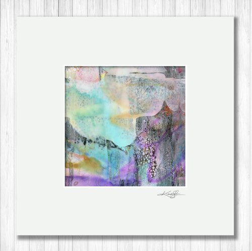 Simple Treasures 19 - Abstract Painting by Kathy Morton Stanion by Kathy Morton Stanion