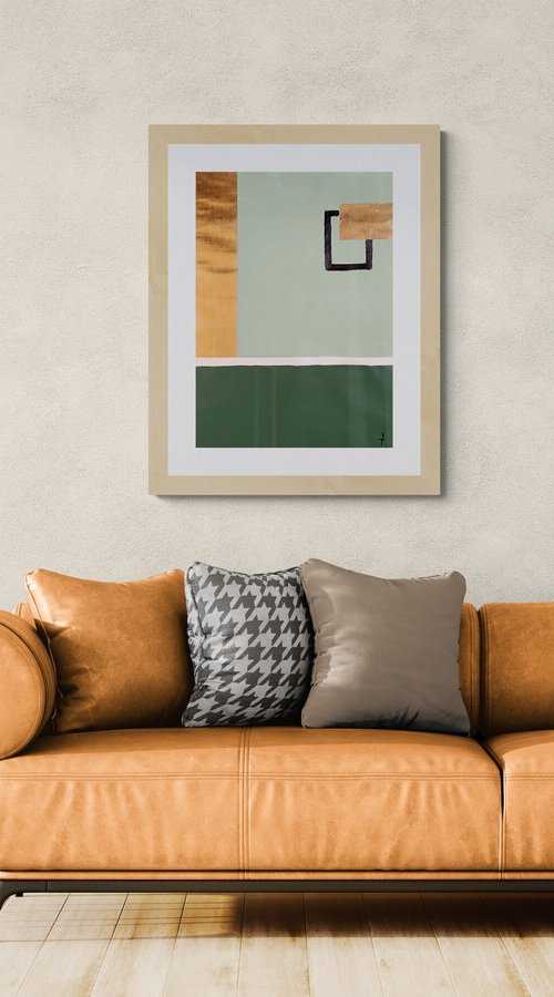 Aligned in Silence. Diptych by Tatsiana Yelistratava