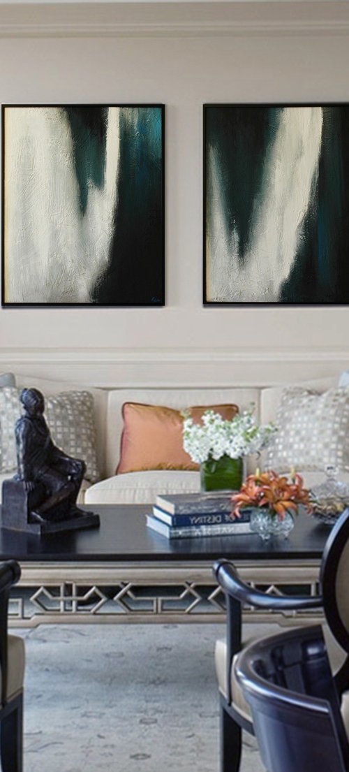 Zen diptych. by Rumen Spasov