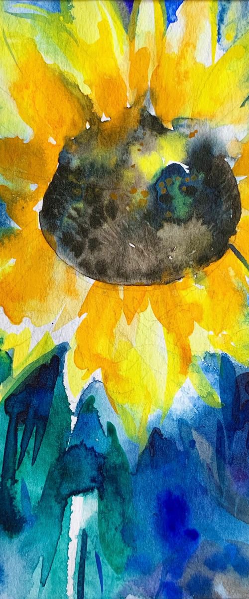 Sunflower by Olga Pascari