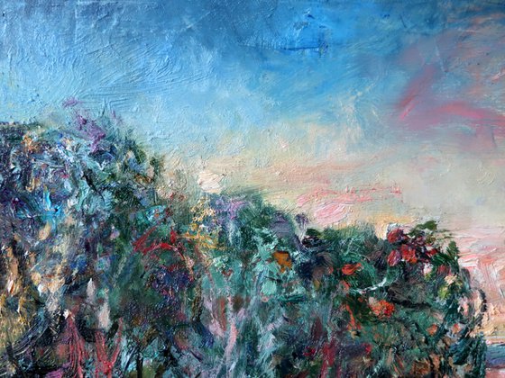“The Pink Breath of Evening”
