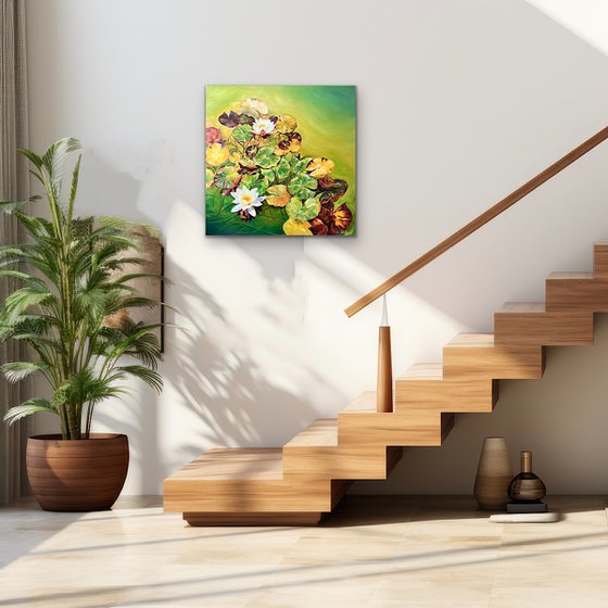 Insights- Waterlily painting