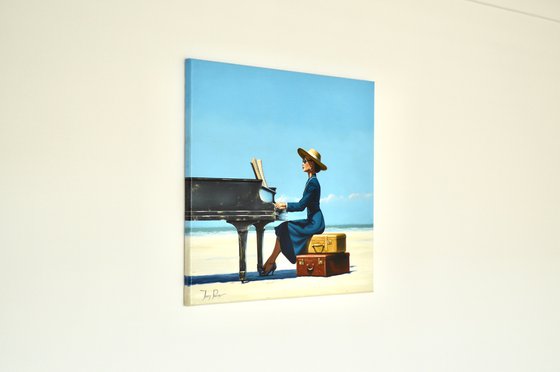 Playing the Blues - to some Sand