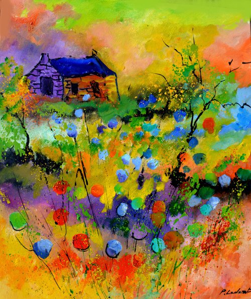 A colourful landscape   - 6723 by Pol Henry Ledent
