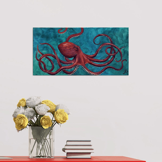 Untitled Purple Octopus