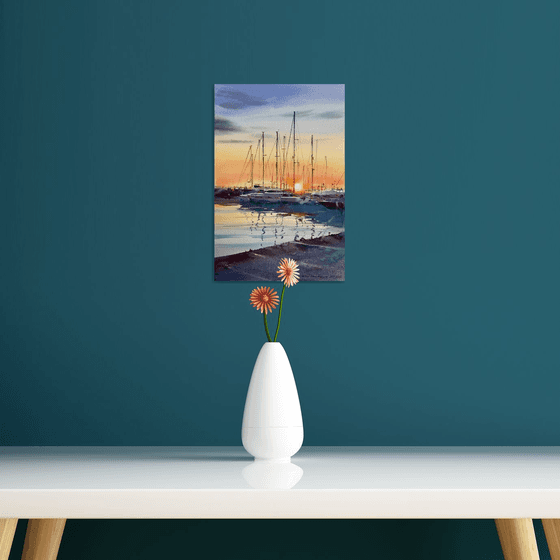 Silent Sunset Marina