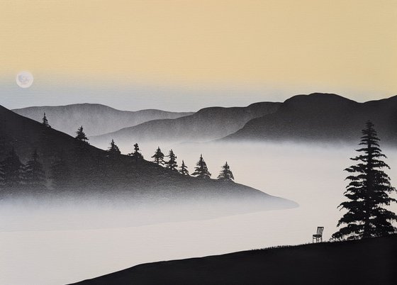 mist, moon and the memory