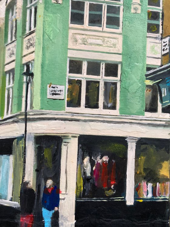 Bright Sunny Day in Soho, London