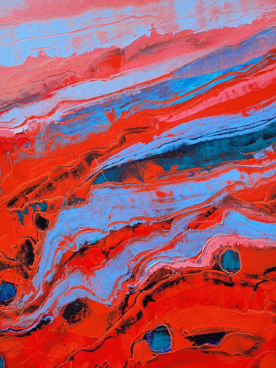 Red Sky III 60x80cm