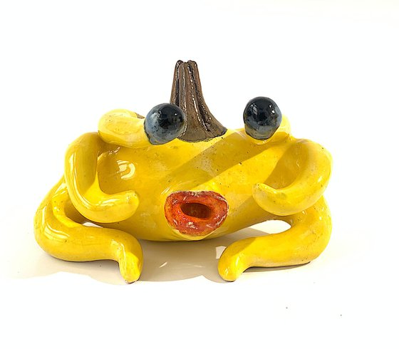 Funny Yellow Crab