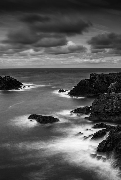 Butt of Lewis - Isle of Lewis  ( Silver Gelatin Darkroom  Print) by Stephen Hodgetts Photography