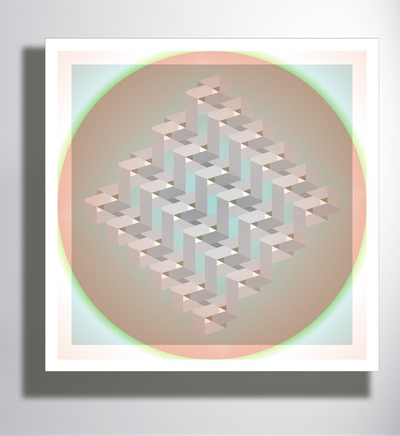 Simple 4 (Geometric Print) (2021)