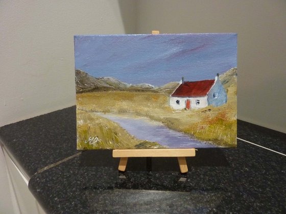 Red Roofed Bothy in the Glen