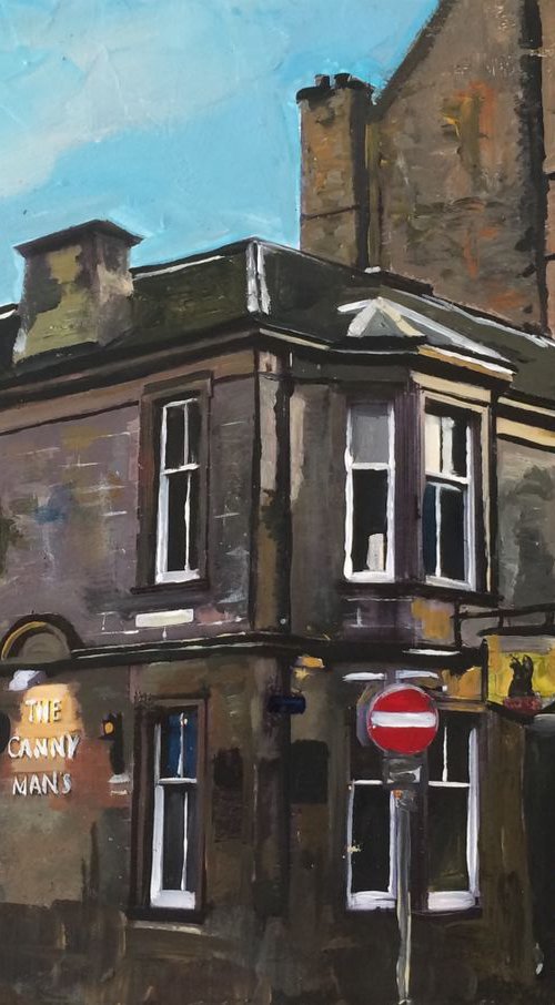 Edinburgh, Corner of Canaan Lane by Andrew  Reid Wildman