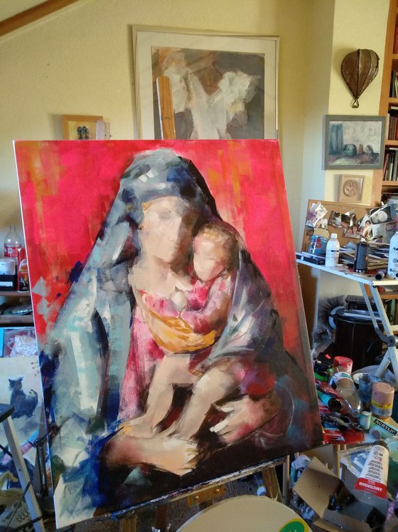 Madonna and child 2