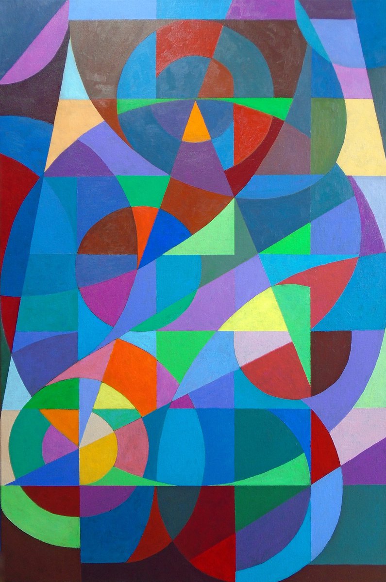 Sketch: 35 Squares By Stephen Conroy, 20 X 30, Artwork For Sale On Artfinder