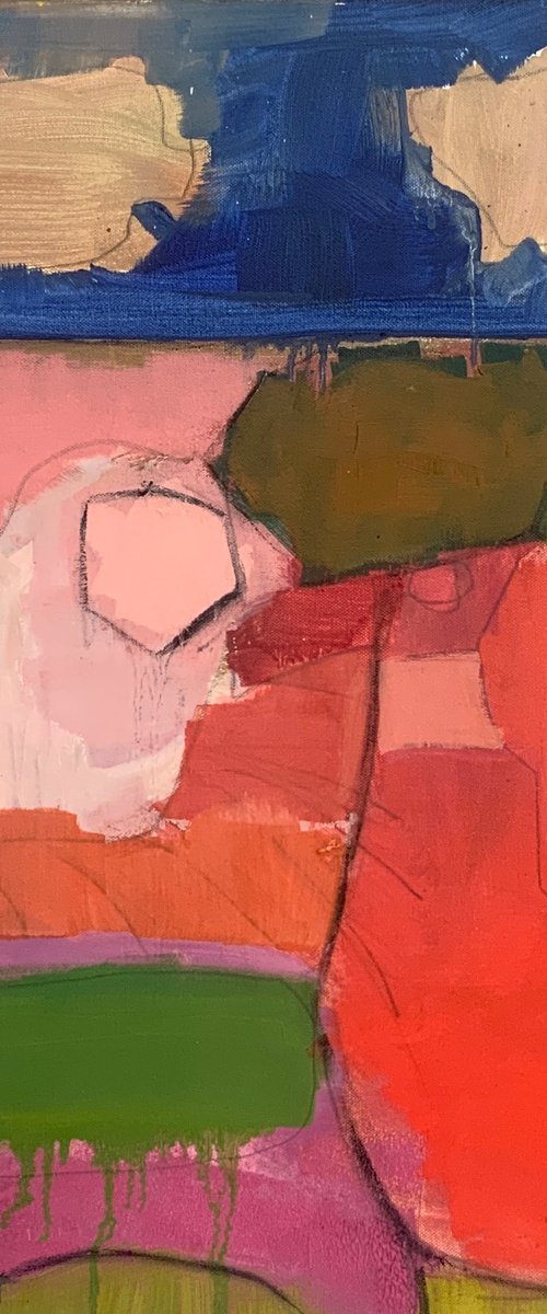 Abstract Landscape from a Palette 1 by Steven Page Prewitt