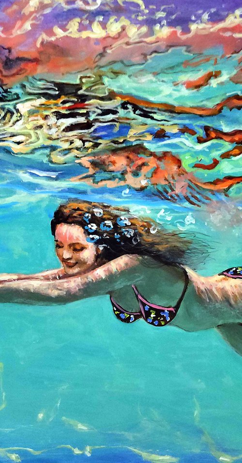 Girl swimming35 by Vishalandra Dakur