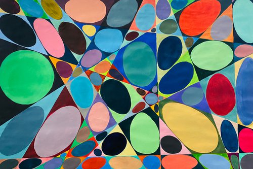 Geometric abstraction 3 by Dolgor Dugarova