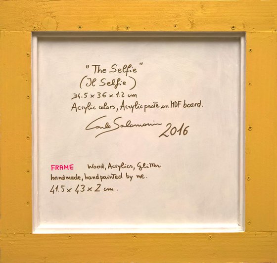 THE SELFIE - (framed )