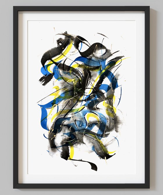 Abstract Calligraphy