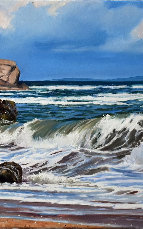 On the coast by Serghei Ghetiu
