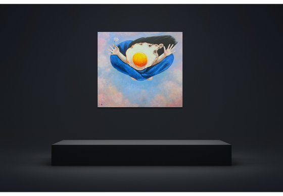 Egg Girl Flying