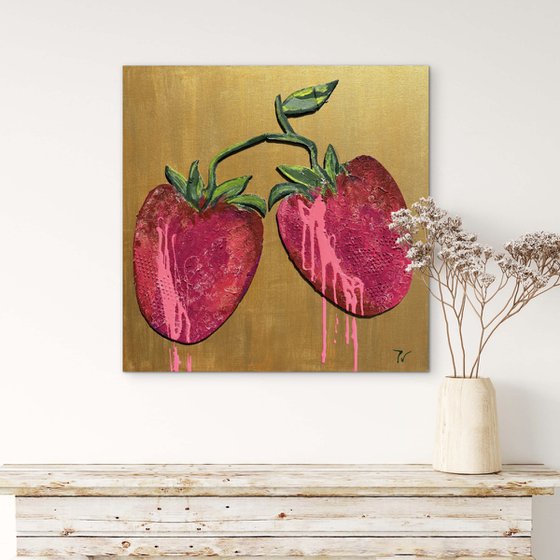RASBERRIES AND GOLD
