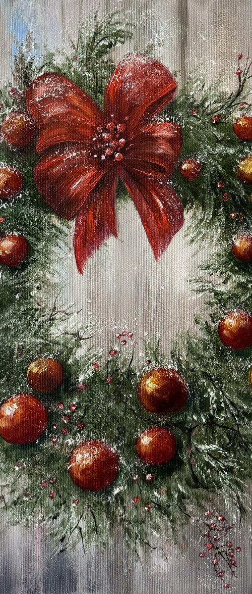 Cristmas wreath by Tanja Frost